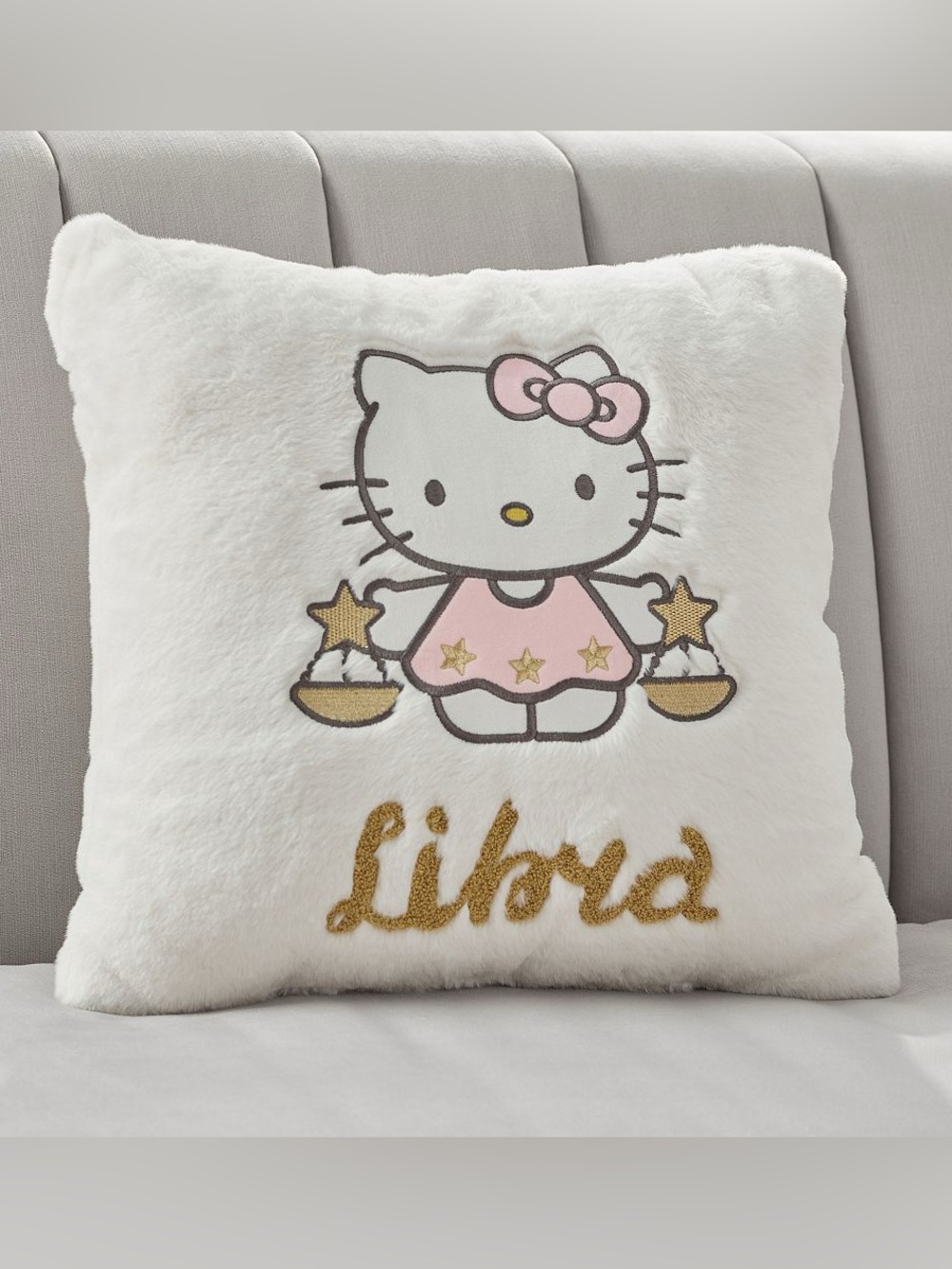 Pottery Barn Hello Kitty Astrology Pillow Libra